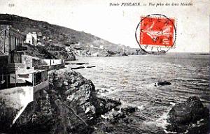 Alger - Pointe Pescade - Vue prise des Deux Moulins - 1908